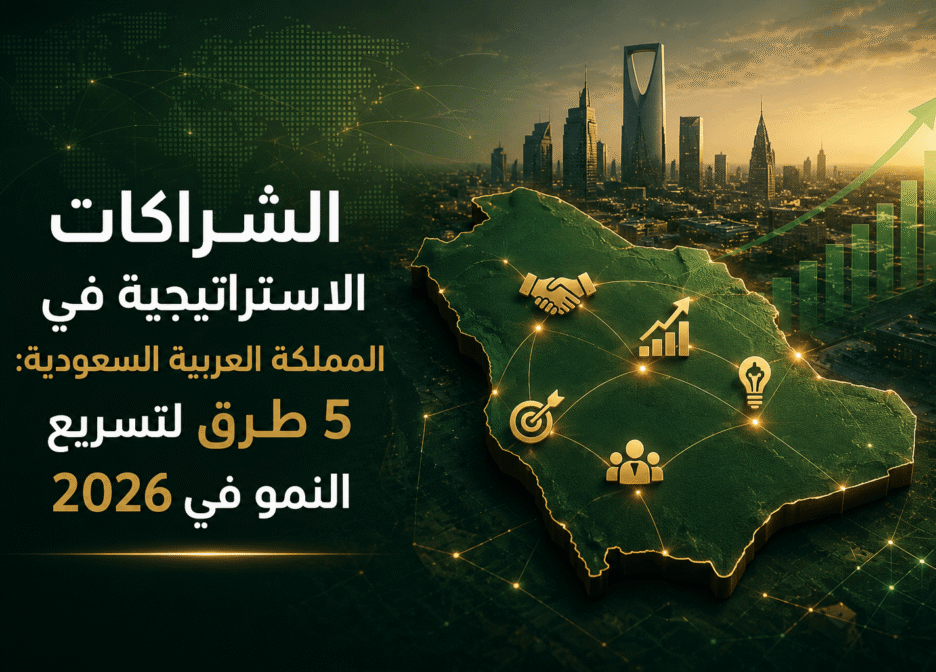 الشركات الاستراتيجية  في المملكة العربية السعودية: 5 طرق لتسريع النمو في 2026